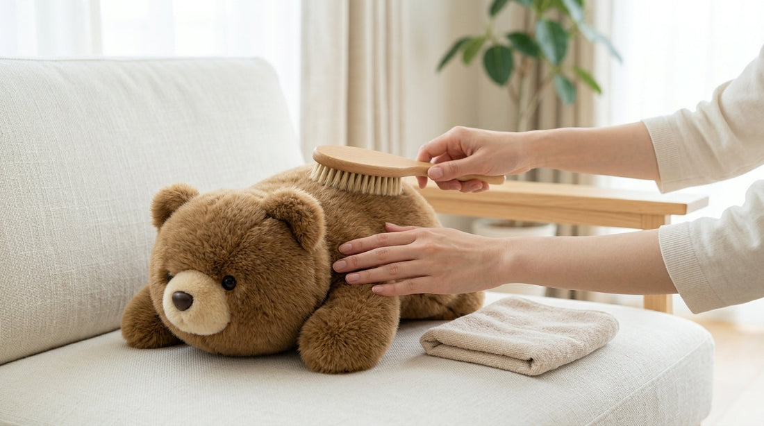 ぬいぐるみのお手入れ方法｜ふわふわを保つ洗い方・乾かし方