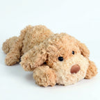 Dog Plush Pillow Large Cute Fluffy Mochi Cuddle Pillow Body Pillow Approx. 45cm Cushion Soft Gift