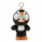 アイチェンジ 着ぐるみアニマル ペンギンのソフビフェイスドールチャーム 全身正面