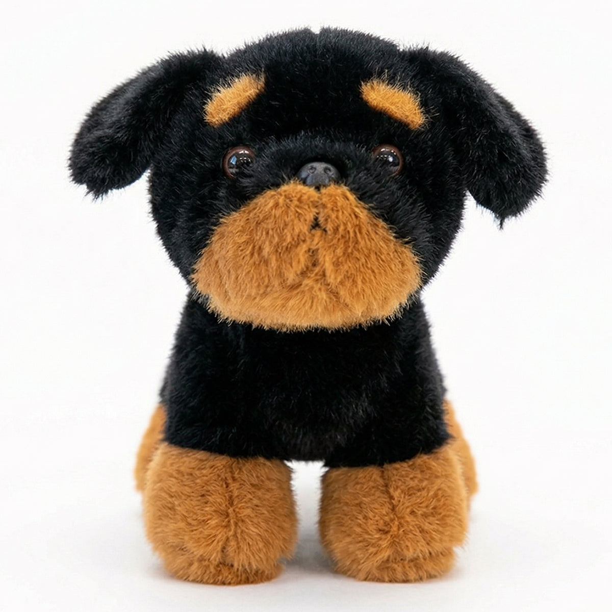 てのひらの相棒 リアルドッグ ロットワイラー 立ち姿 高さ約20cm 本物そっくりな犬のぬいぐるみ