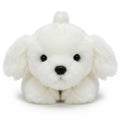 てのひらの相棒 リアルドッグ ビションフリーゼ ぬいぐるみ 伏せ姿 全長約22cm リアルな白犬のぬいぐるみ