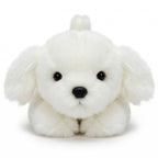 てのひらの相棒 リアルドッグ ビションフリーゼ ぬいぐるみ 伏せ姿 全長約22cm リアルな白犬のぬいぐるみ