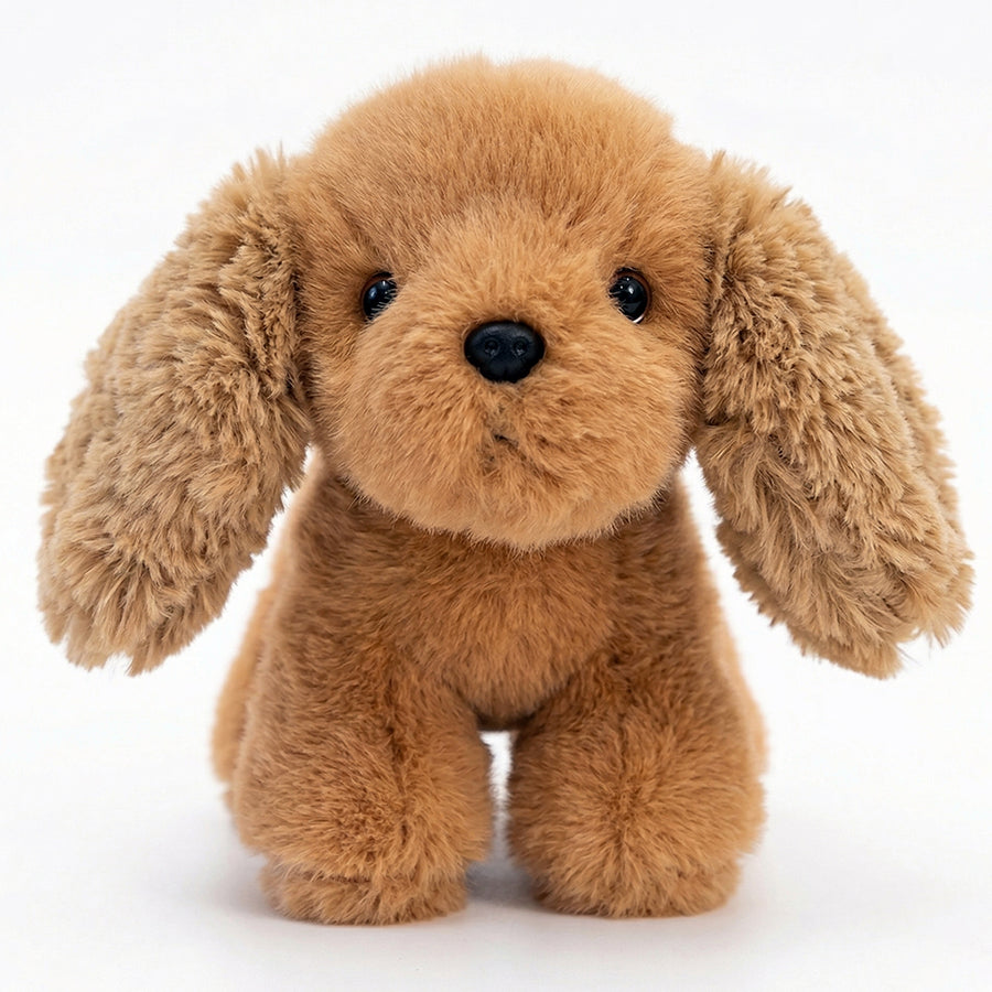 てのひらの相棒 リアルドッグ ゴールデンレトリバー 立ち姿 高さ約20cm 本物そっくりな犬のぬいぐるみ