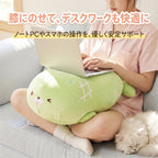 もっちりアザラシ抱きまくら デスクワークや膝上作業を支えるクッションシーン