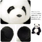 愛らしい目元と鼻のディテール、足先にPEビーズを入れた重みによる垂れ感の構造紹介