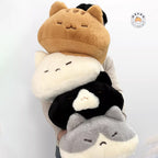 ふわくも抱き枕アニマル こくとう・みかん・はなはな・はいいろ 猫 ぬいぐるみ 集合