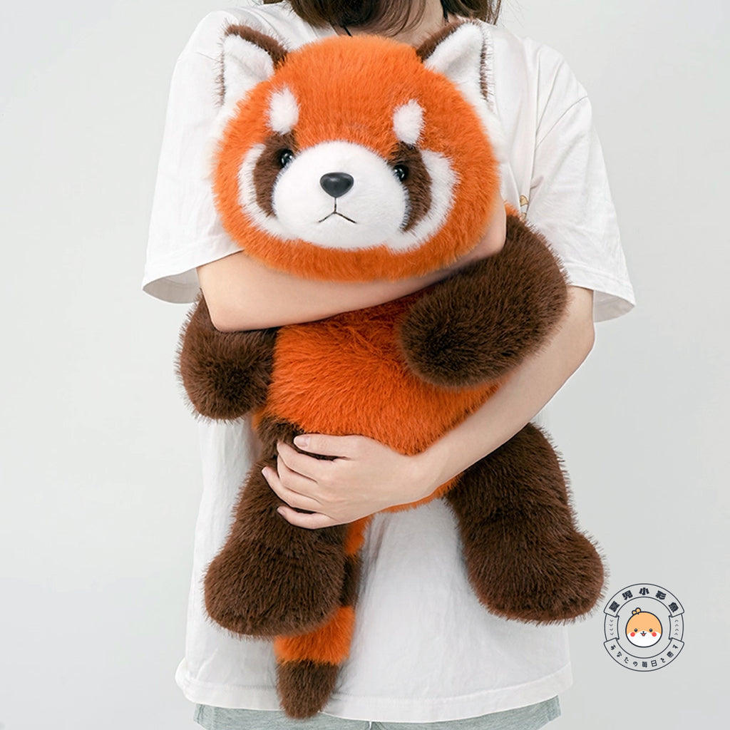 レッサーパンダ ぬいぐるみ 特大 抱き枕 リアル ぱんだ 動物 パンダのぬいぐるみ 可愛い クッション ふわふわ もちもち 誕生日 ギフト プレゼント