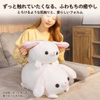 ウサギ ぬいぐるみ ずっと触れていたくなるふわもちの癒しとお部屋に寄り添う愛らしさ
