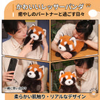 レッサーパンダ ぬいぐるみ 日常に寄り添う 4コマ 暮らしのインテリア