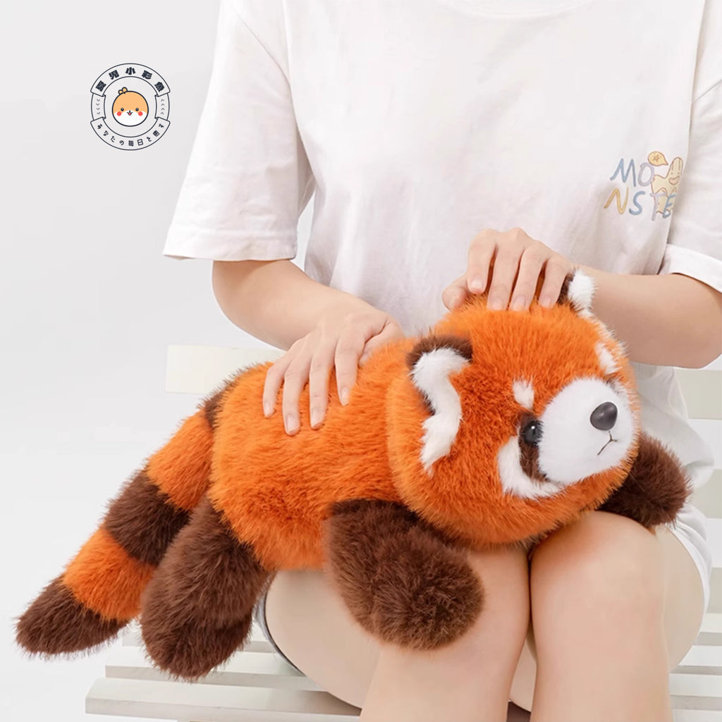 レッサーパンダ ぬいぐるみ 特大 抱き枕 リアル ぱんだ 動物 パンダのぬいぐるみ 可愛い クッション ふわふわ もちもち 誕生日 ギフト プレゼント