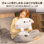 ウサギ ぬいぐるみ 腕の中にすっぽり収まる絶妙なボリューム感と安心感
