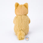 柴犬 ぬいぐるみ 30cm 後ろ姿 ふんわりとした背中の毛並みと愛らしい立ち姿フォルム
